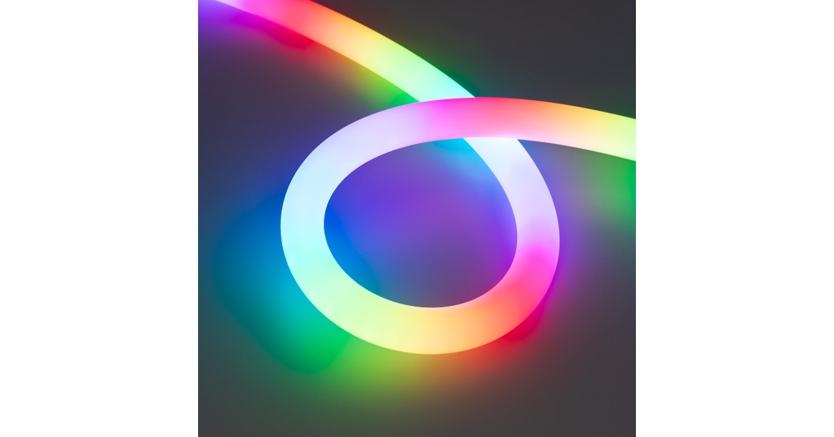 Купить Лента герметичная SPI-MOONLIGHT-TOP-F180-D25mm 12V RGB-PX2 360deg (20 W/m, IP65, 3535, 3m, wire x1) 037564 Arlight оптом в Москве