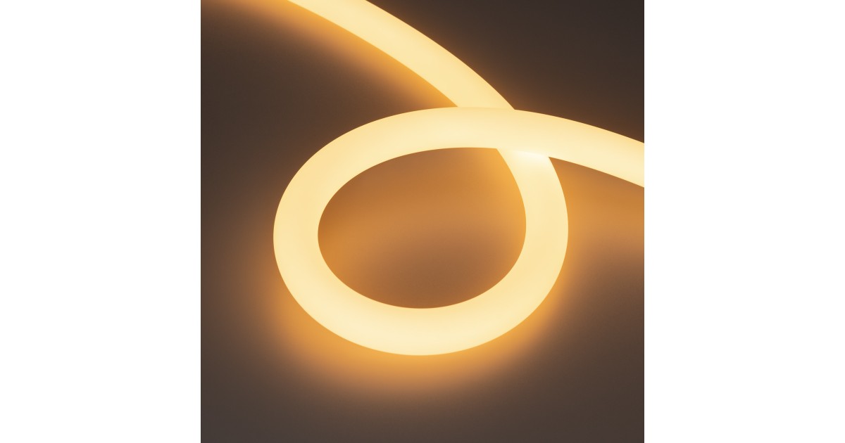 Купить Лента герметичная MOONLIGHT-TOP-A336-D25mm 24V Warm2700 360deg (14.4 W/m, IP65, 2835, 5m, wire x1) 038747 Arlight оптом в Москве