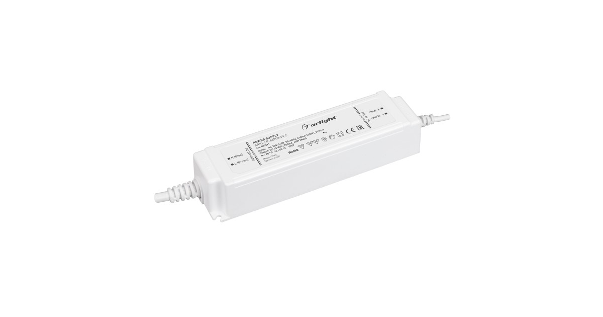 Купить Блок питания ARPJ-SP-86700-PFC (60W, 43-86V, 0.7A) 037891 Arlight оптом в Москве