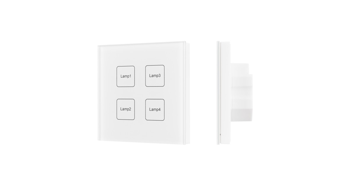 Купить INTELLIGENT ARLIGHT Сенсорная панель DALI-901-11-ADDR-DIM-DT6-IN White (BUS) 037192 Arlight оптом в Москве