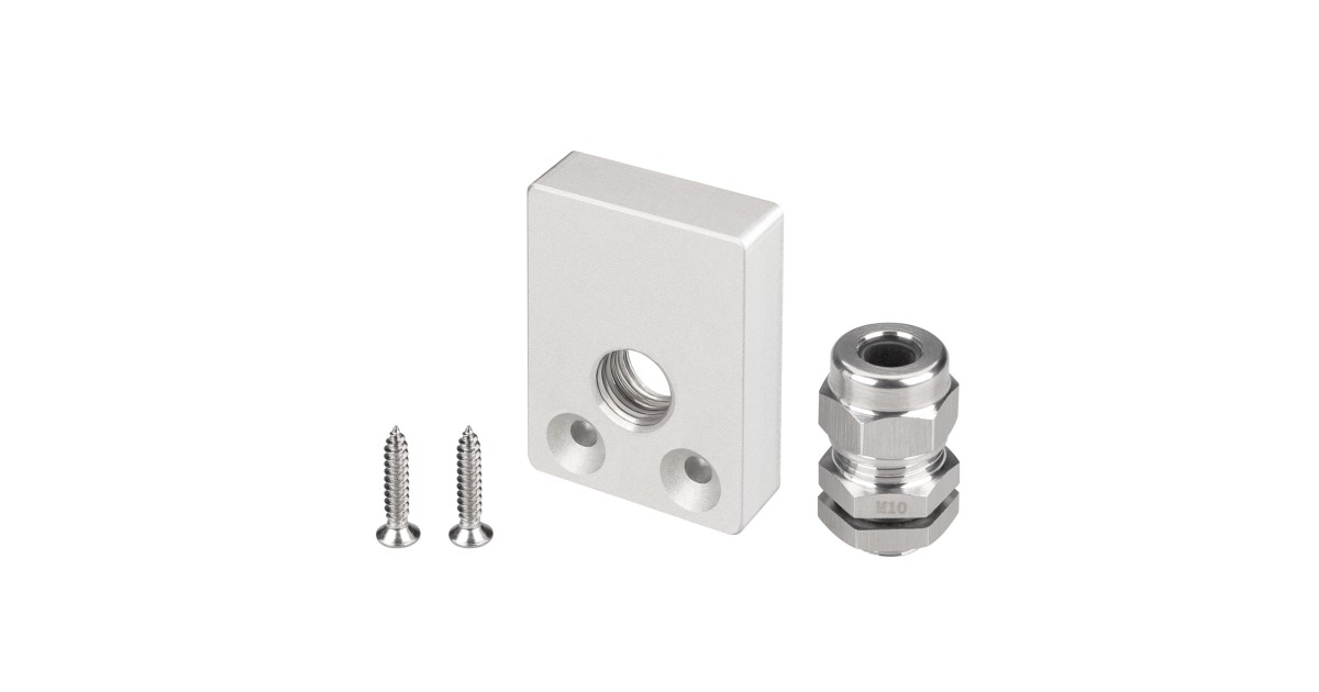 Купить Заглушка ARH-FLOOR27-H28-SIDE с отверстием 038702 Arlight оптом в Москве