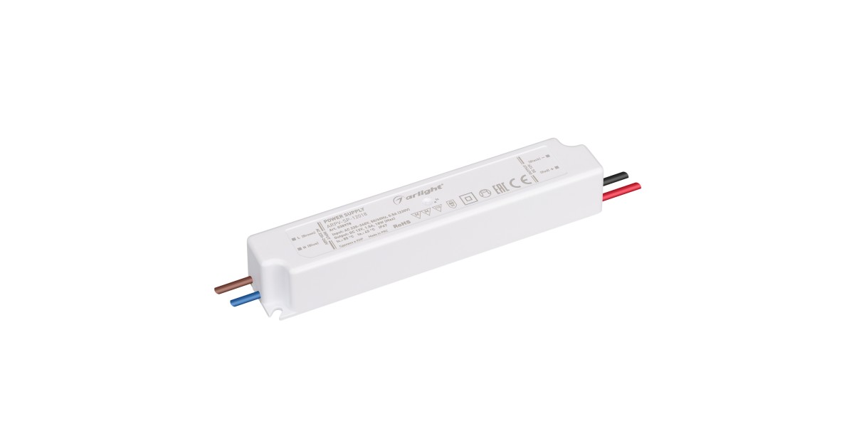 Купить Блок питания ARPV-SP-12018 (12V, 1.5A, 18W) 038978 Arlight оптом в Москве