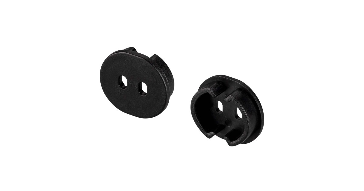 Купить Заглушка ARH-ROUND-D20-DUAL BLACK с отверстием 039302 Arlight оптом в Москве