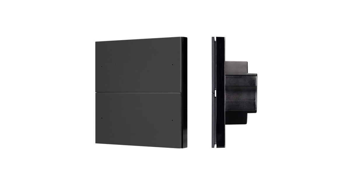 Купить INTELLIGENT ARLIGHT Кнопочная панель SMART-DMX512-801-22-4G-4SC-DIM-IN Black (230V, 2.4G) 039312 Arlight оптом в Москве