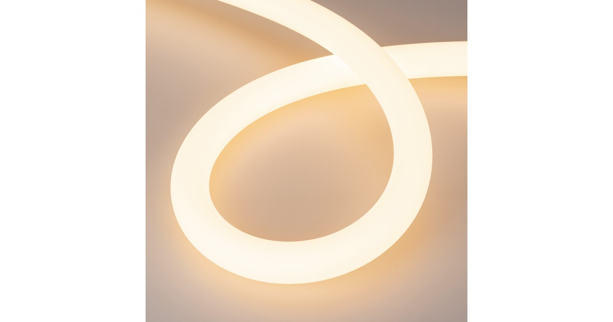 Купить Лента герметичная MOONLIGHT-SIDE-A336-D40mm 24V Warm2400 360deg (15 W/m, IP65, 2835, 5m, wire x1) 039321 Arlight оптом в Москве