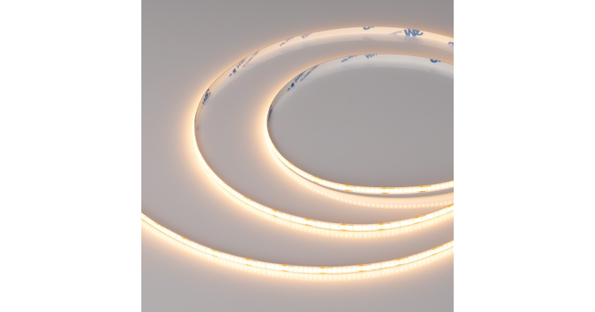 Купить Лента COB-X400-5mm 24V Warm2700 (7.2 W/m, IP20, CSP, 5m) 041697 Arlight оптом в Москве