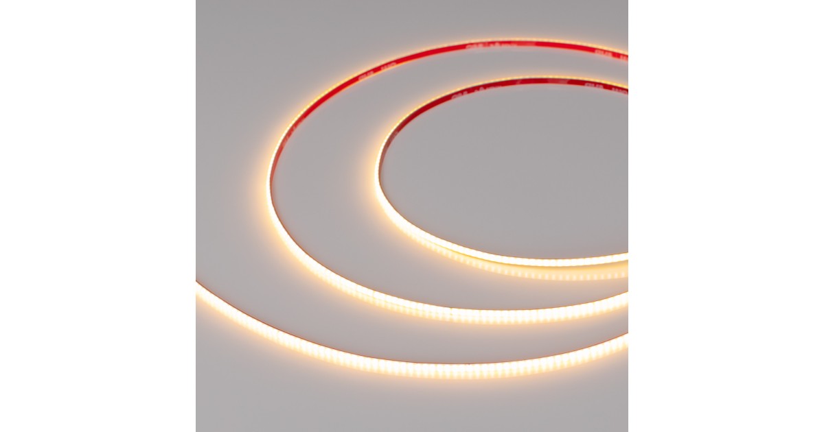 Купить Лента COB-X400-3mm 24V Warm2700 (4.8 W/m, IP20, CSP, 5m) 041746 Arlight оптом в Москве