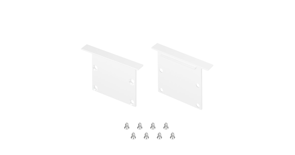 Купить Заглушка LINIA49-F-S WHITE глухая 041882 Arlight оптом в Москве