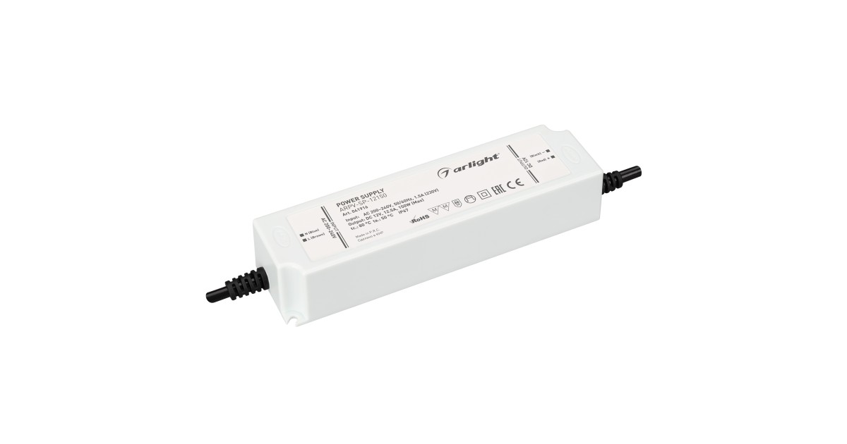 Купить Блок питания ARPV-SP-12150 (12V, 12.5A, 150W) 041916 Arlight оптом в Москве