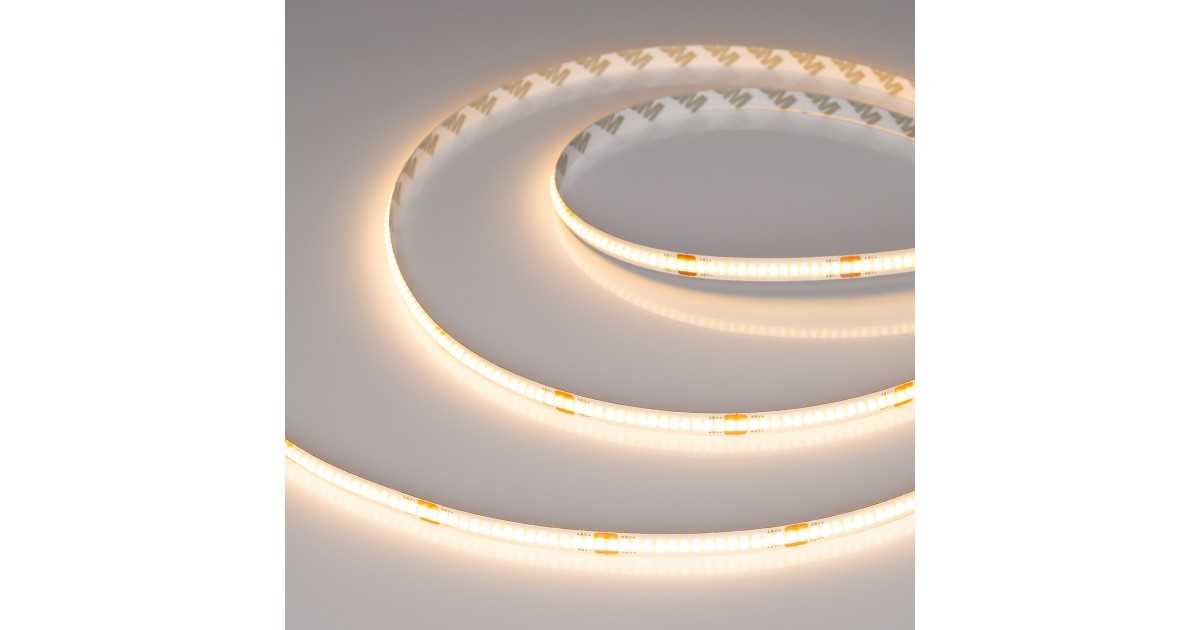 Купить Лента COB-X320-8mm 48V Warm2700 (8 W/m, IP20, 50m PRO REEL) 043242 Arlight оптом в Москве