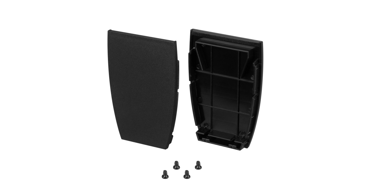 Купить Заглушка LINE-5075-U-HONEYCOMB BLACK глухая 044887 Arlight оптом в Москве