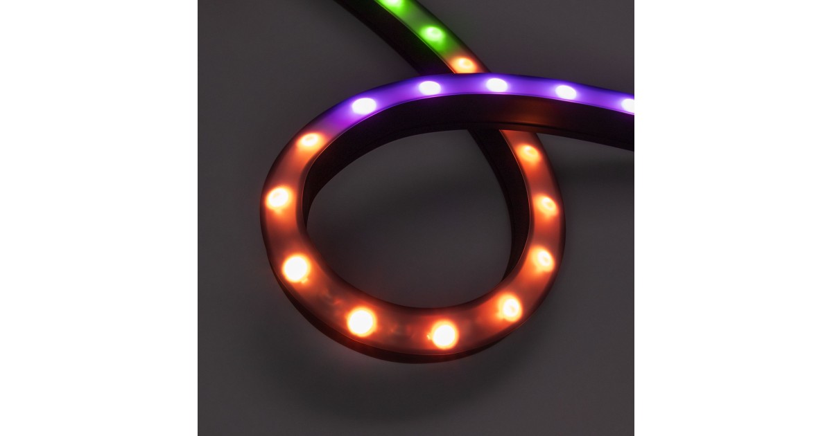 Купить Грейзер DMX THOR-3D-F24-25x27mm 24V RGBW-White6000 (24 W/m, IP65, 1m, wire x2) 045266 Arlight оптом в Москве