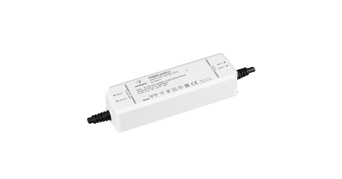Купить Блок питания ARPV-SP-48100-PFC (48V, 2.1A, 100W) 046611 Arlight оптом в Москве