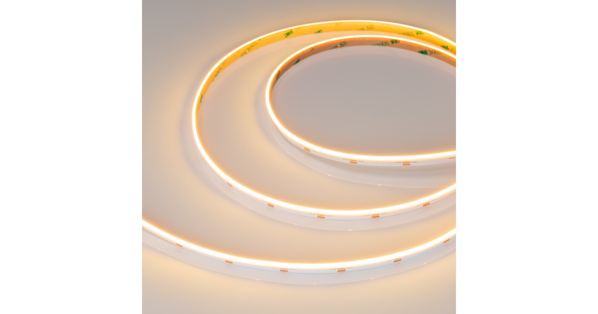 Купить Лента COB-S-X480-8mm 24V Warm2700 (6 W/m, IP20, 5m) 046904 Arlight оптом в Москве