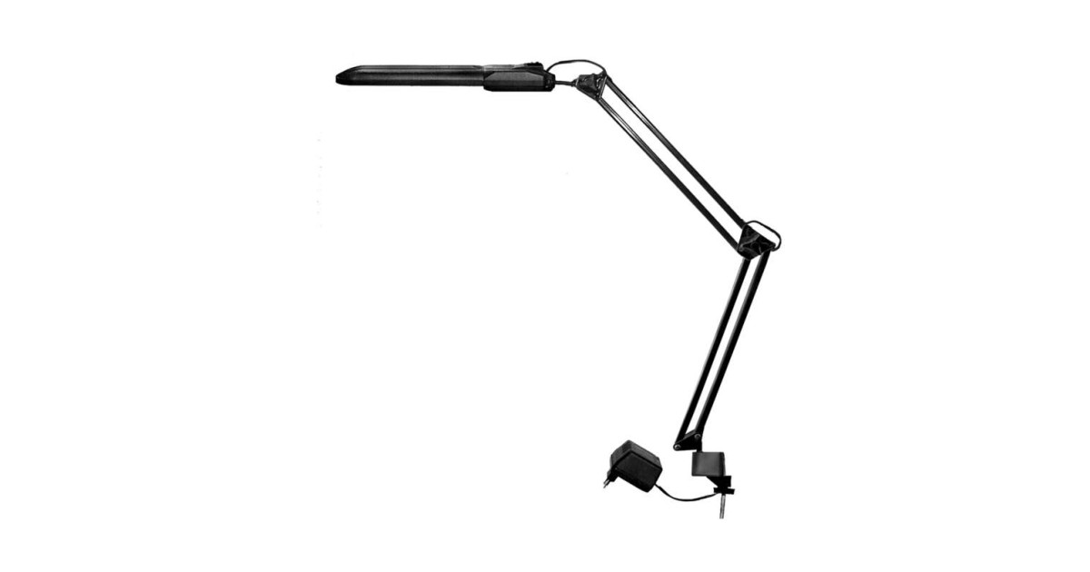 Купить Светильник Дельта 1 настол. на струбцине с дросселем 11Вт с лампой КЛЛ G23 черн. 129 Трансвит оптом в Москве