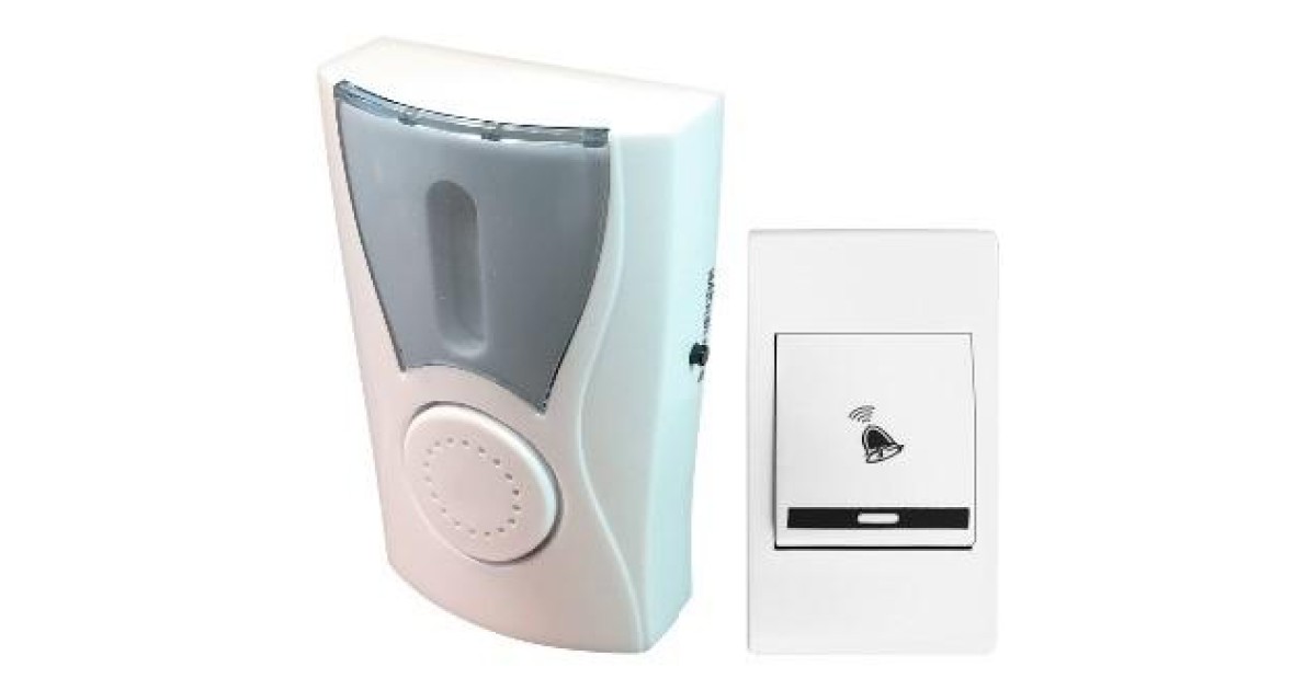 Купить Звонок беспроводной Болеро 32 мелодии дальность 100м 2АААх1.5В БЛ-01Б Тритон оптом в Москве