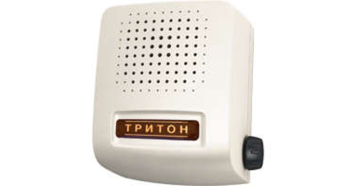 Купить Звонок проводной Соло трель регул. громкости 220В 80-90дБА бел. СЛ-03Р Тритон оптом в Москве