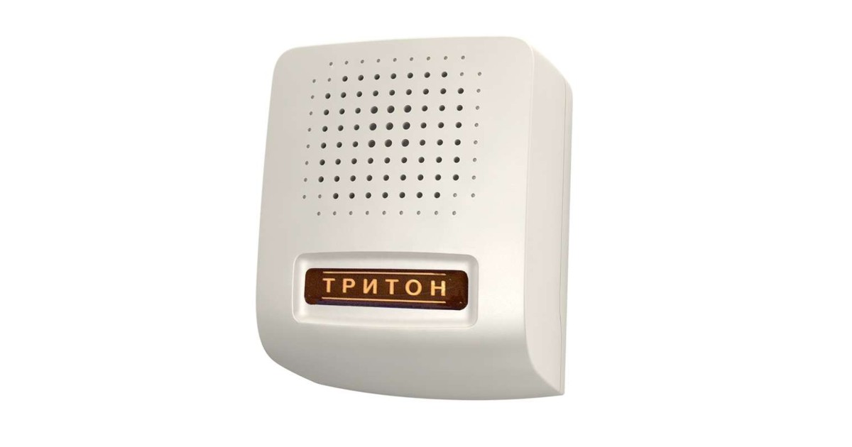 Купить Звонок проводной Соло соловей 220В 80-90дБА бел. СЛ-05 Тритон оптом в Москве