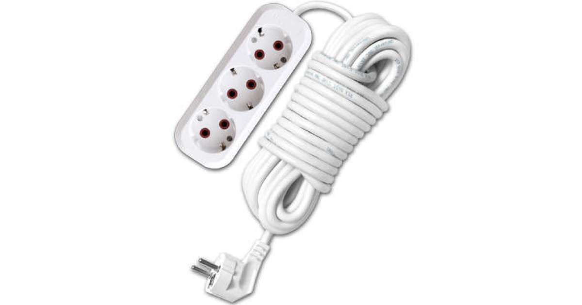 Купить Удлинитель 3х10м с заземл. 10А IP20 У10-554 ПВС 3х1 554-10 UNIVersal оптом в Москве