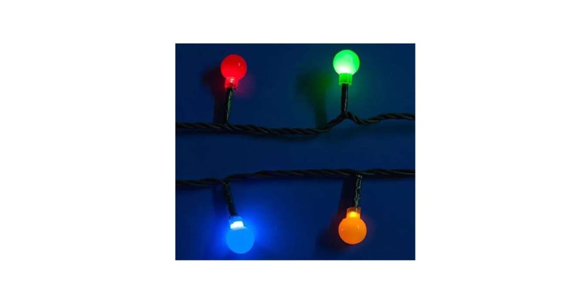 Купить Гирлянда светодиодная -Разноцветные шарики- ULD-S0280-020/DGA MULTI IP20 COLORBALLS с контроллером 20LED (дл.2.8м) Uniel 11093 Uniel оптом в Москве