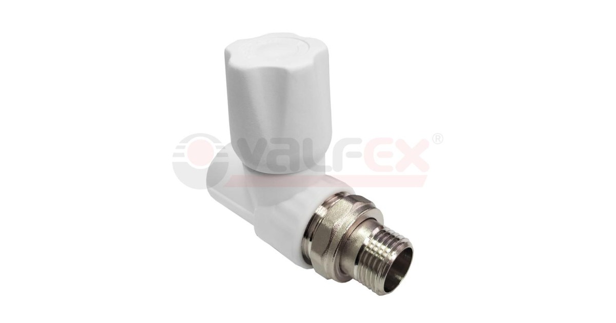 Купить Вентиль для радиатора прямой 25х3/4дюйм (40/10) бел. VALFEX 1014625034 VALFEX оптом в Москве