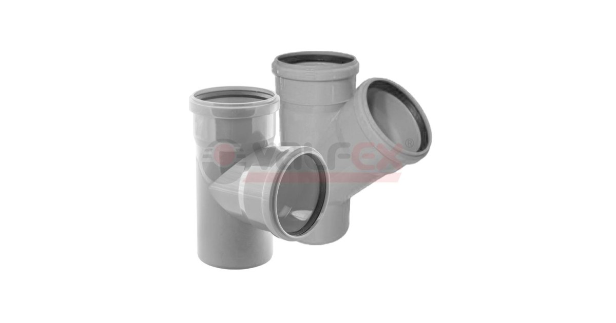 Купить Тройник 87град. 110-50 (40) VALFEX 24110050 VALFEX оптом в Москве