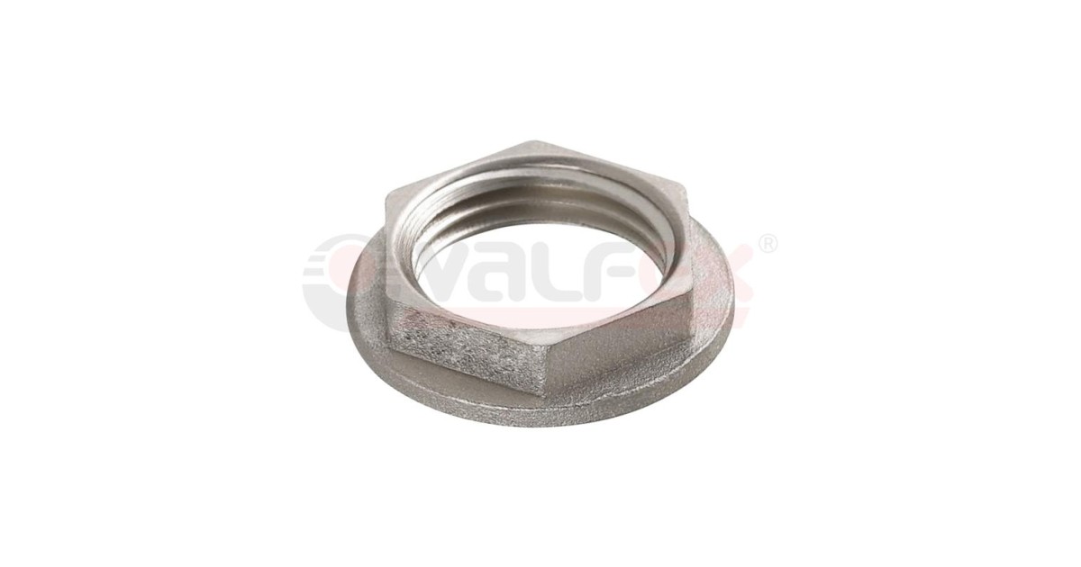 Купить Контргайка никелированная резьбовая ВР 1дюйм (350/10) VALFEX VF.655.N.100 VALFEX оптом в Москве