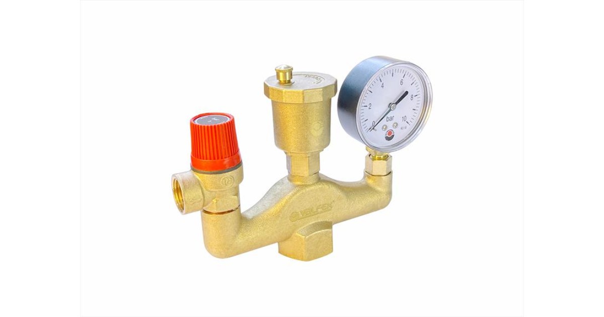 Купить Группа безопасности латунная классик 3 бар (10) К VALFEX VF.461.0.3 VALFEX оптом в Москве