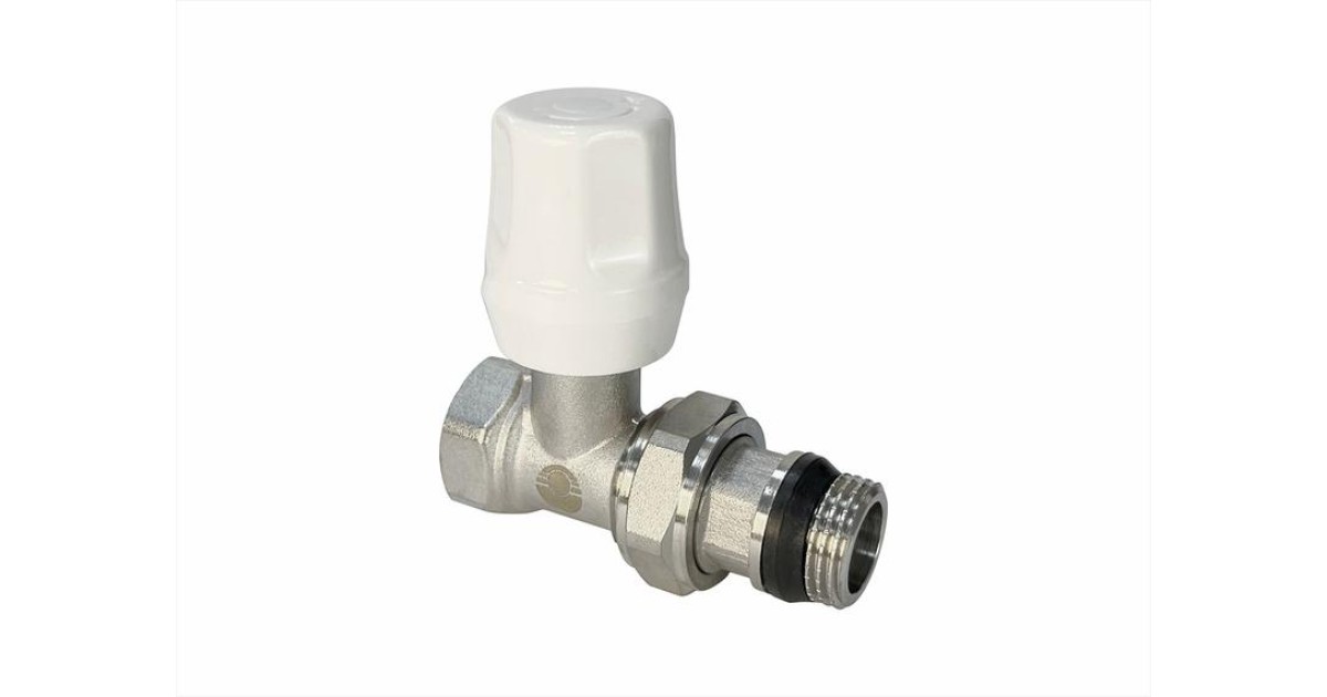 Купить Клапан для радиаторов ручной прямой 1/2дюйм (с доп. уплотнением) (60/6) К VF.08.RN.04 VALFEX оптом в Москве