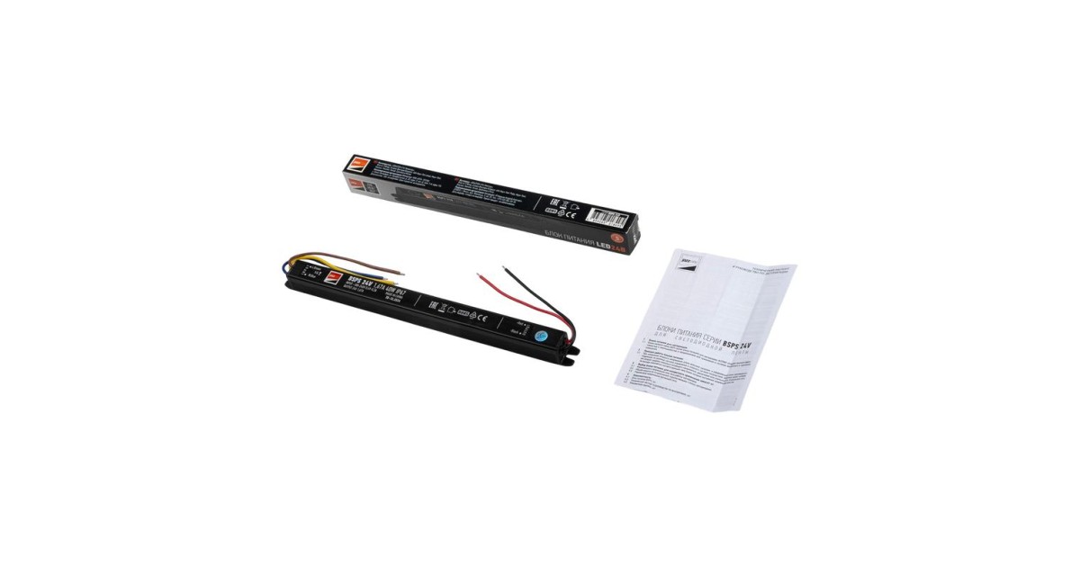 Купить Блок питания для светодиодной ленты 40Вт 1.67А 24В IP67 BSPS влагозащ. метал. Pro JazzWay 5018495 Jazzway оптом в Москве