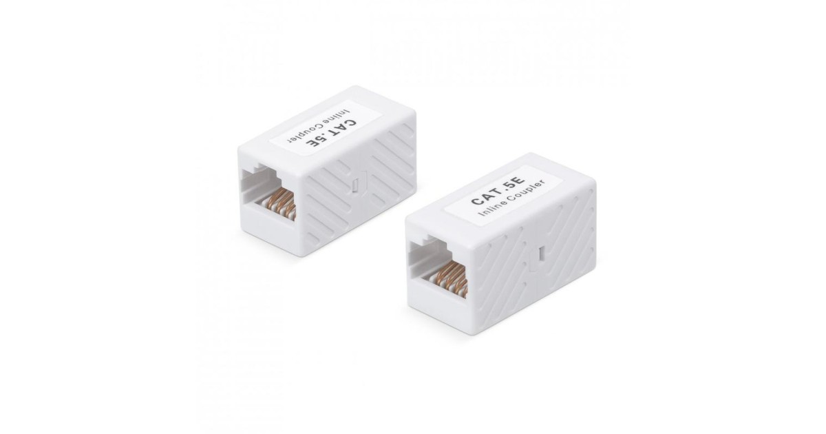 Купить Адаптер проходной RJ45-RJ45 (8P8C) кат.5E неэкранир. WR-CA-8P8C-C5E бел. 505223 WRline оптом в Москве