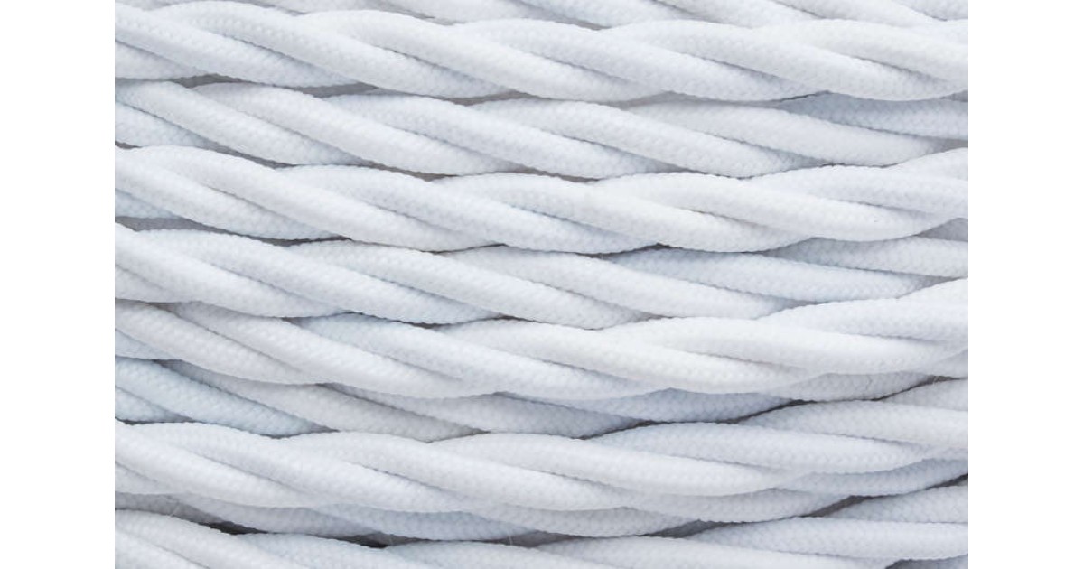 Купить Провод ретро 2х1.5 матов. бел. (уп.50м) B1-424-71-50 Bironi оптом в Москве