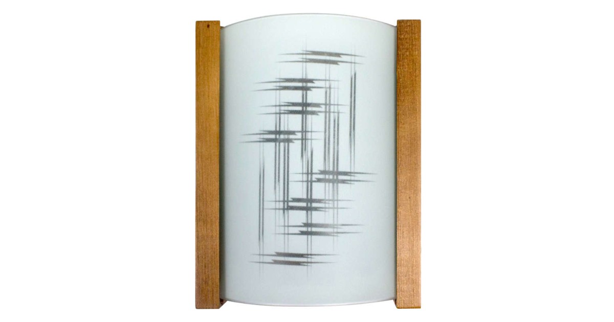 Купить Светильник НББ 01-60-501 "Карелия" 230х180х68 "Элегант" матов./сосна (инд. упак.) 1005206012 Элетех оптом в Москве