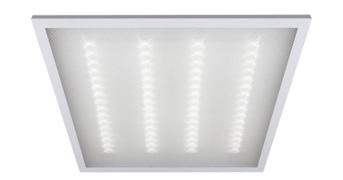 Купить Светильник светодиодный ДВО-6001 Призма 36Вт 4000К IP40 595х595х19 ДВО/ДПО рассеив. V2 негорюч.; панель 5033856A ФАZА оптом в Москве