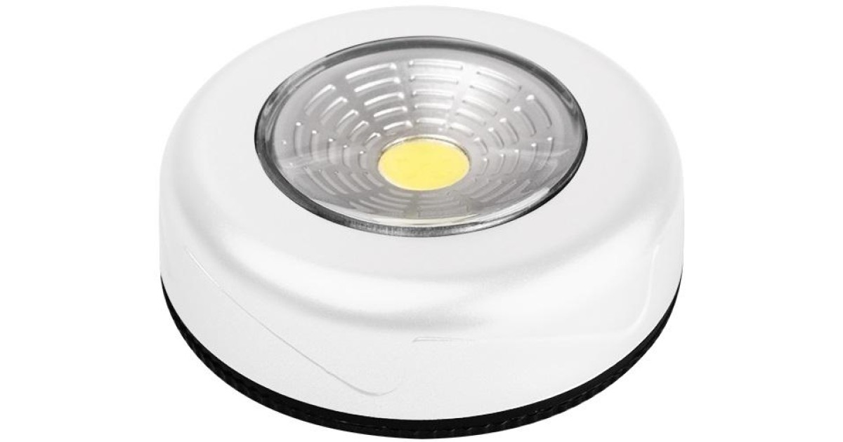 Купить Светильник светодиодный TF3-L1W-wh пушлайт 1Вт COB 7500К IP20 60лм 3хAAA (не в компл.) бел. 5033672 ФАZА оптом в Москве