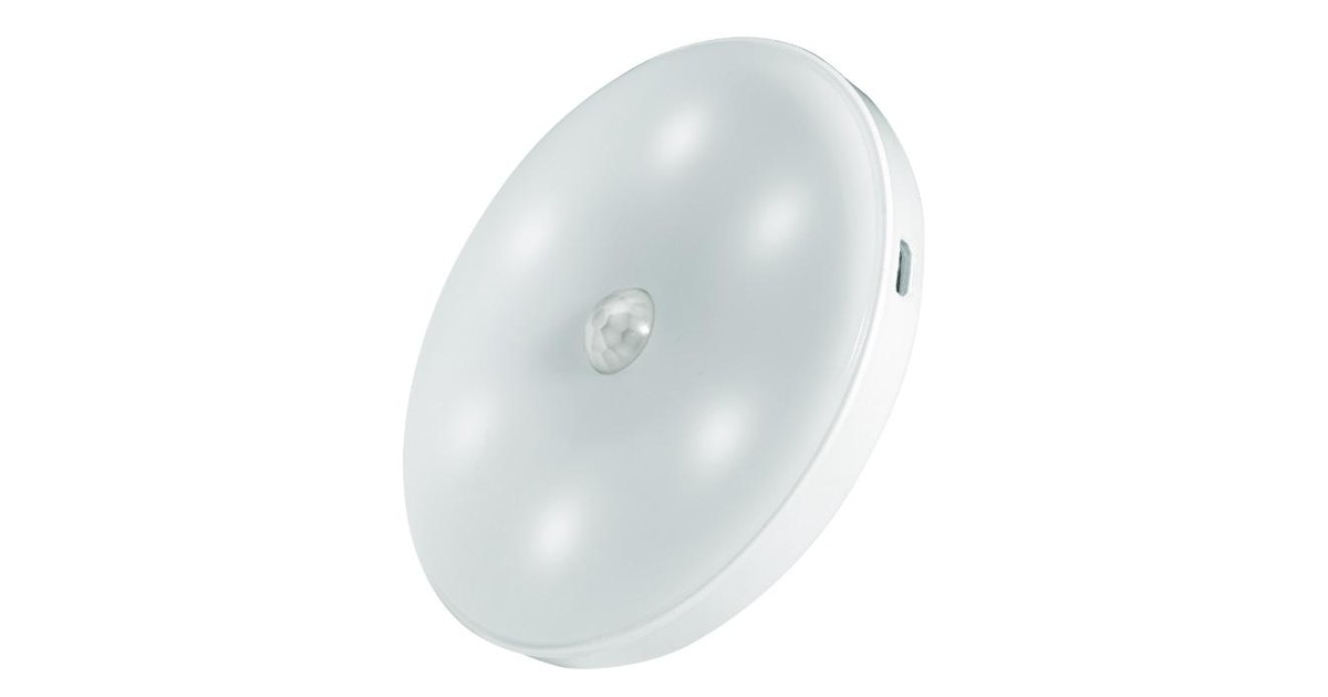 Купить Светильник светодиодный TS8-L1W-Accu 6 LED беспроводной PIR-датчик магнитное крепление литиевый аккум. зарядка USB 5037649 Jazzway оптом в Москве