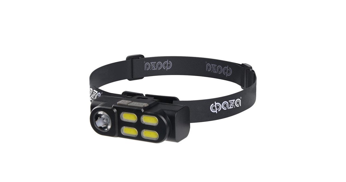 Купить Фонарь аккумуляторный налобный AccuFH6-4COB/L3W 3Вт XPE+4 COB аккум. 18650 1200мАч ближн./дальн. свет 4 режима IP20 5044760 ФАZА оптом в Москве