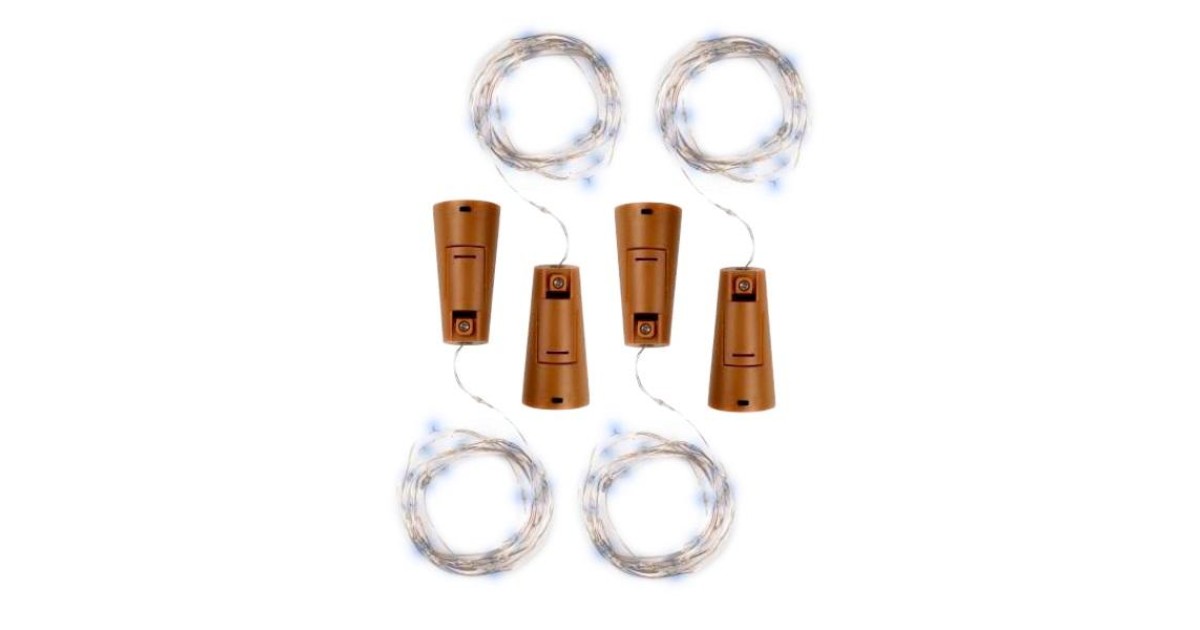 Купить Гирлянда DC-G04-20WS4 пробки 20LED 3x(LR44/LR1154/AG13/G13) (в компл.) (уп.4шт) бел. ФАZА 5047952 ФАZА оптом в Москве