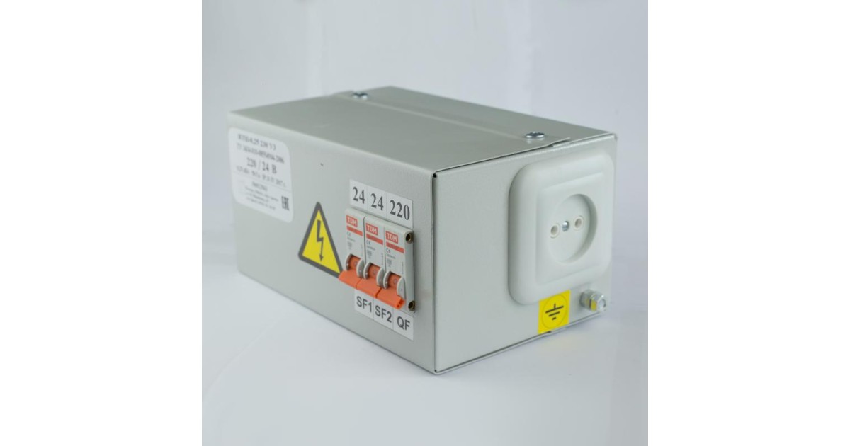 Купить Ящик с понижающим трансформатором ЯТП 0.25 220/36В (3 Автоматический выключатель) Кострома ОС0000002367 ФКУ Кострома оптом в Москве