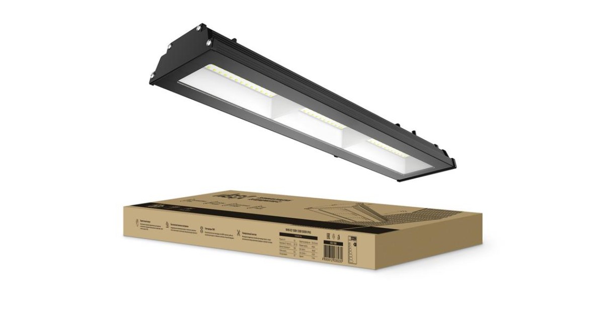 Купить Светильник светодиодный складской WHB-02 150Вт 230В 5000К 15750лм 105лм/Вт IP65 без пульсации 4690612038230 NEOX оптом в Москве