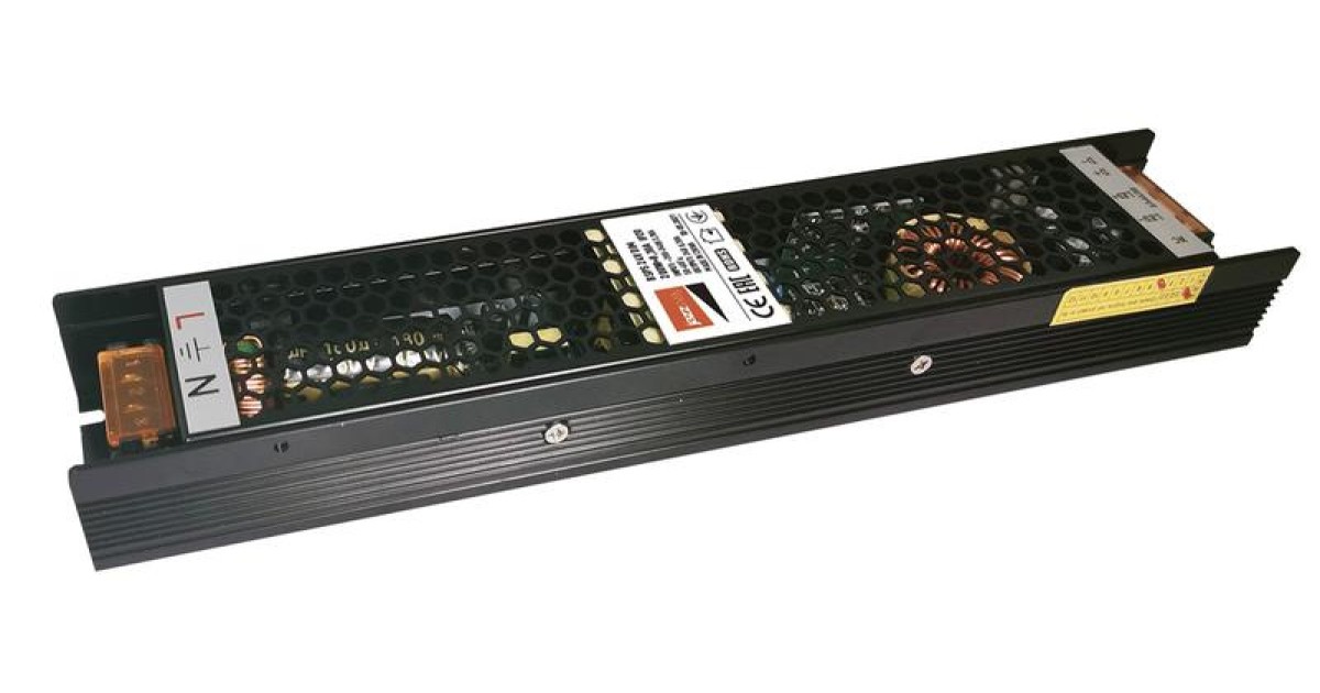 Купить Блок питания для светодиодной ленты 200Вт 8.3А 24В IP20 BSPS DIM диммир. метал. Pro JazzWay 5035577 Jazzway оптом в Москве