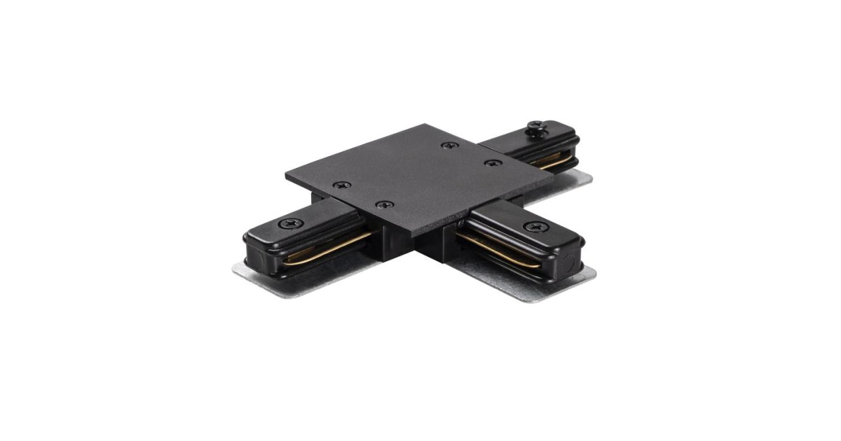 Купить Коннектор T-образный PTR/R CT-BL встраив. шинопровод черн. Pro 5031890 Jazzway оптом в Москве