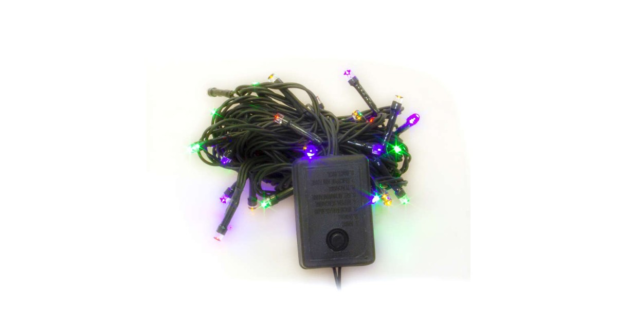 Купить Гирлянда LD100C-GM 100 светодиод. LED 8 реж. 10м разноцв. 4607144116770 SHLights оптом в Москве