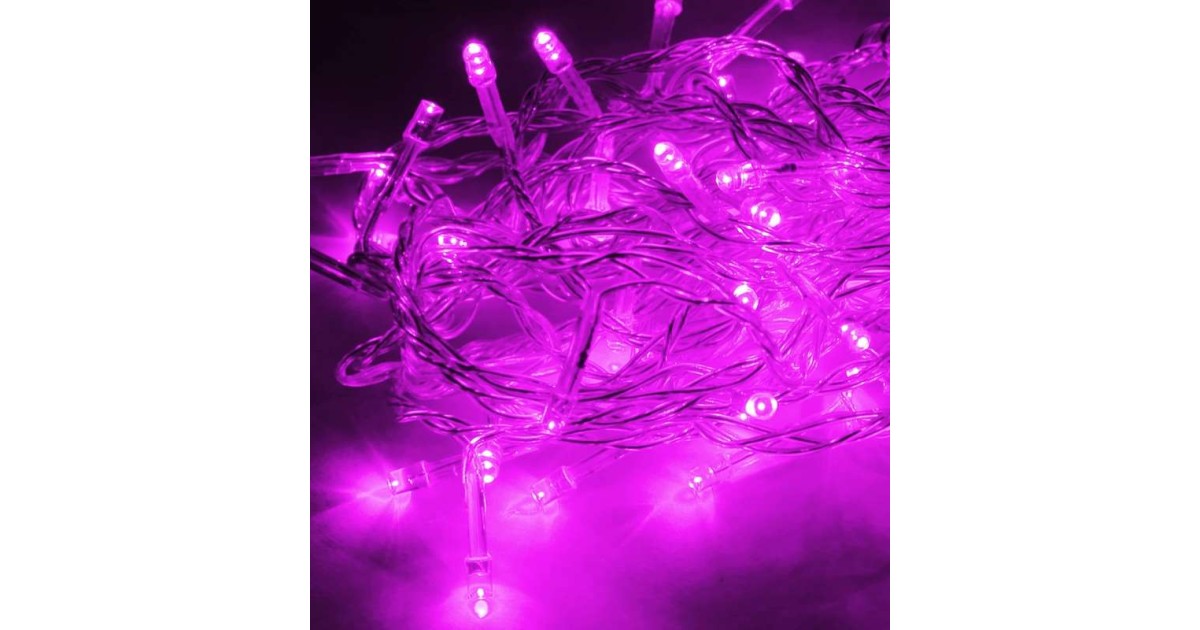 Купить Гирлянда светодиодная 50LED провод 6.5м 8 режимов мигания KOC_GIR50LED_V Космос оптом в Москве