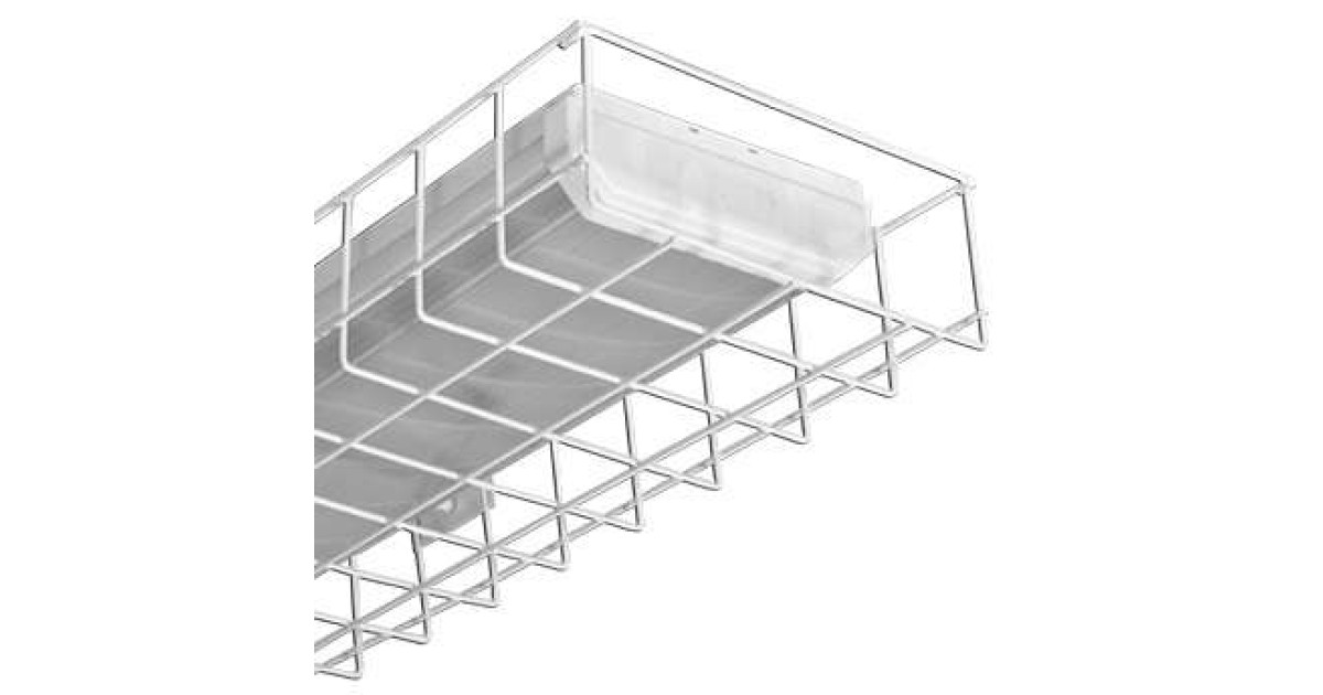 Купить Светильник ЛПО01-2х36-012 Спорт 2х36Вт G13 IP20 накладной спортивный ЭПРА с решеткой 0011236113-03 Ксенон оптом в Москве