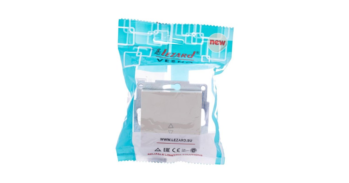 Купить Выключатель 2-кл. СП Vesna с индикацией механизм крем. 742-0388-112 Lezard оптом в Москве