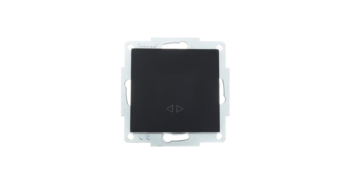 Купить Выключатель промежуточный 1-кл. СП Vesna механизм черн. бархат 742-4288-107 Lezard оптом в Москве