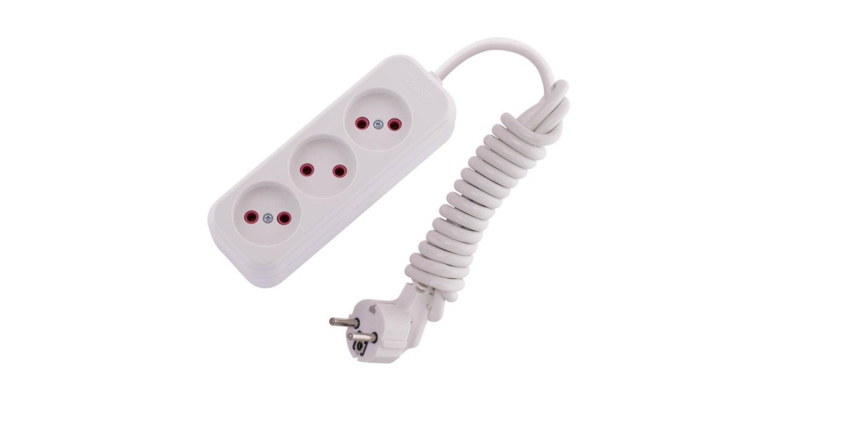 Купить Удлинитель 3х2м без заземл. 10А IP20 Lila 720-0302-303 Lezard оптом в Москве