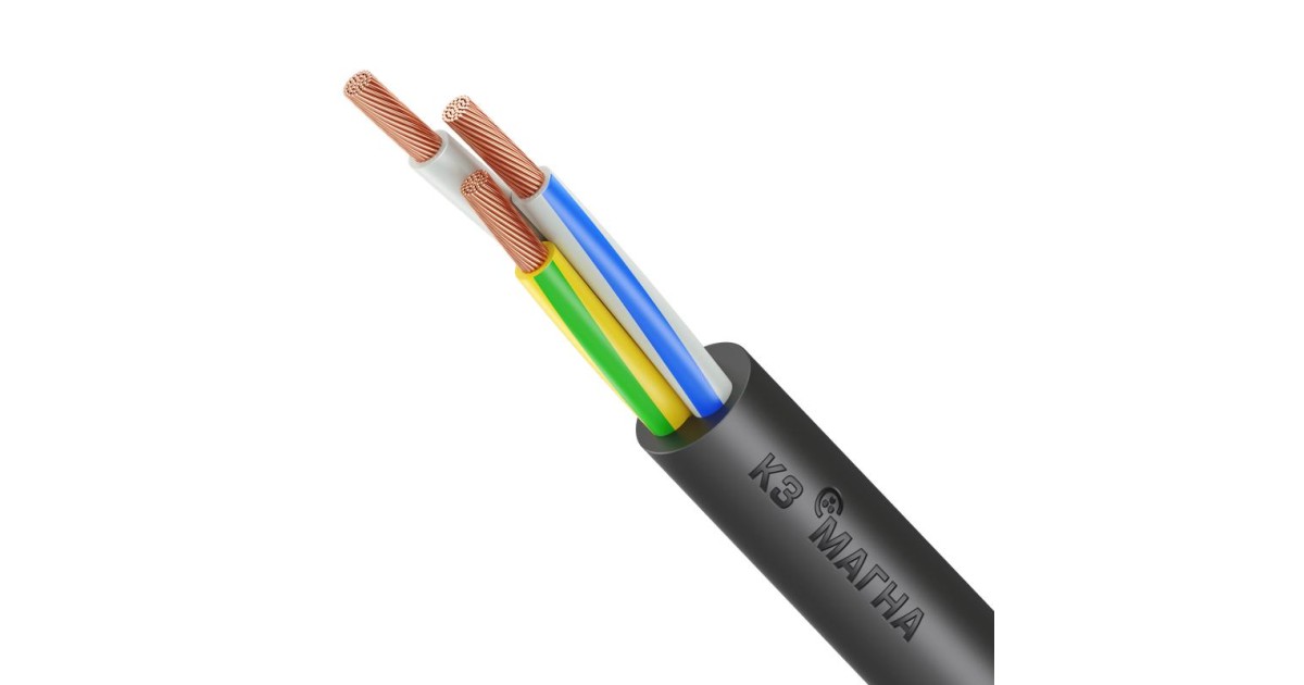 Купить Кабель КГВВнг(А)-LS 3х1.0 (N PE) 220/380-3 (м) Магна УТ000028829 Магна оптом в Москве