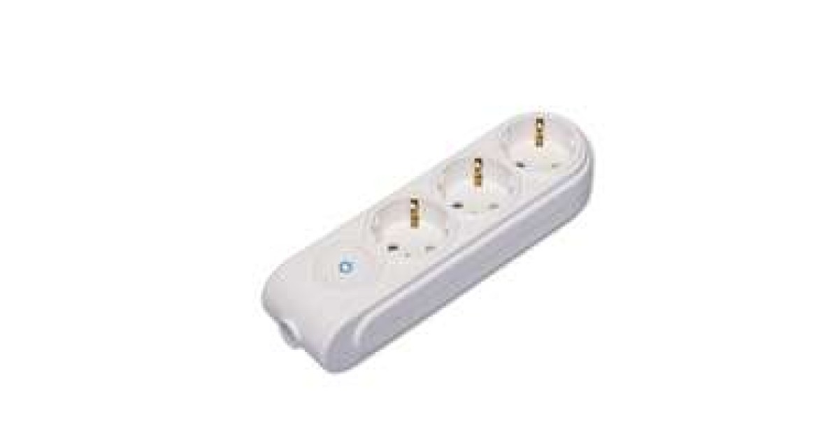 Купить Колодка удлинителя 3-м с заземл. защ. шторки с выкл. N3310000 Makel оптом в Москве